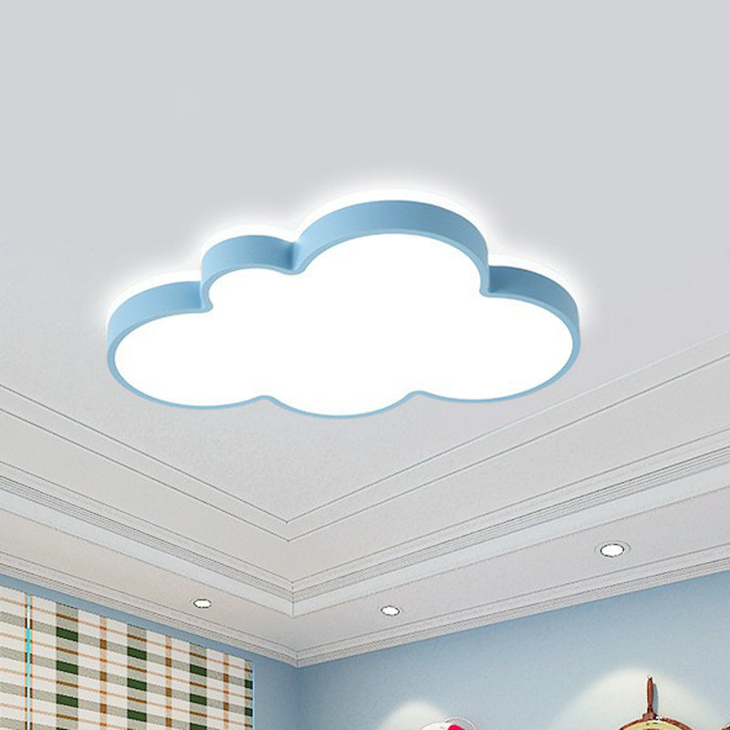 Plafonnier LED en forme de nuage en acrylique, luminaire d'éclairage encastré pour chambre d'enfant