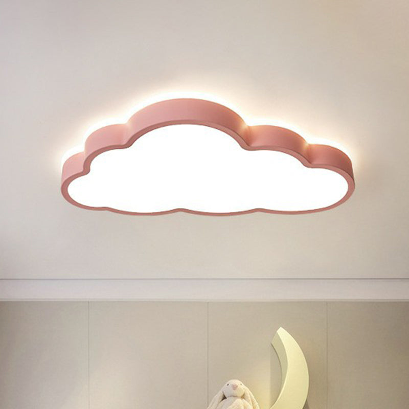Macaron Wolkenförmig Flush Lighting Acryl-Schlafzimmer LED Flush Deckenleuchte Licht