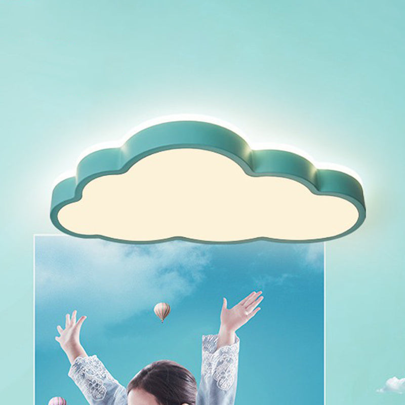 Macaron Wolkenförmig Flush Lighting Acryl-Schlafzimmer LED Flush Deckenleuchte Licht