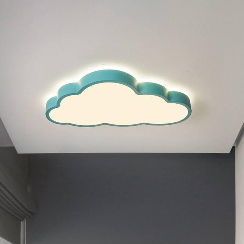 Macaron Wolkenförmig Flush Lighting Acryl-Schlafzimmer LED Flush Deckenleuchte Licht