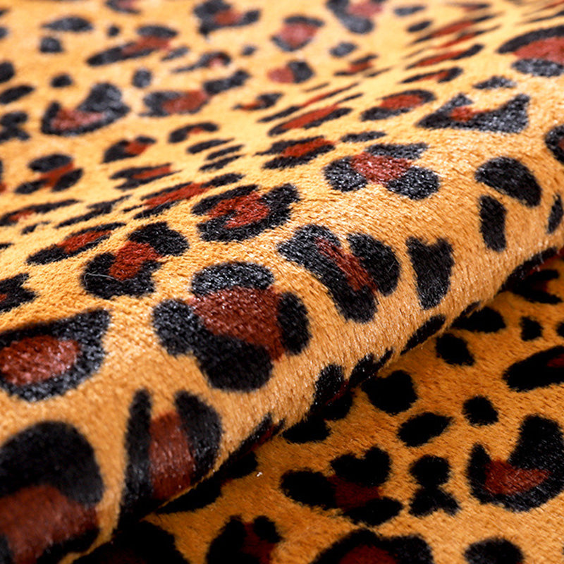 Novelty Shape Animal Skin Rug Multi-Color Creative Carpet Polypropylene Non-Slip Backing Area Rug for Bedroom