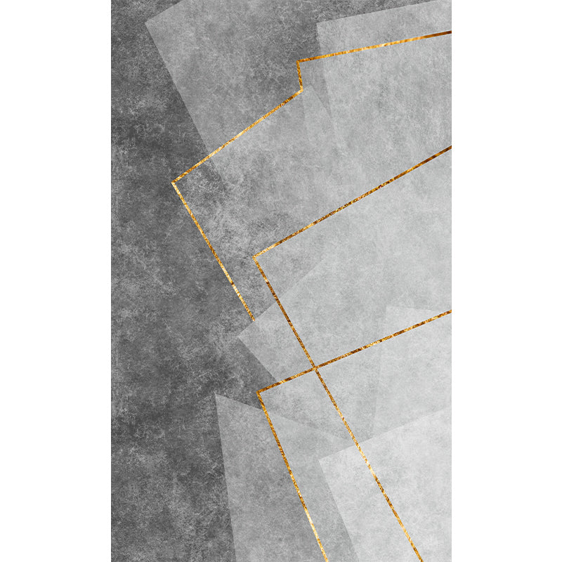 Alfombra geométrica multicolor polipropileno simplicidad alfombra resistente estancamiento alfombra lavable antideslizante para una gran habitación