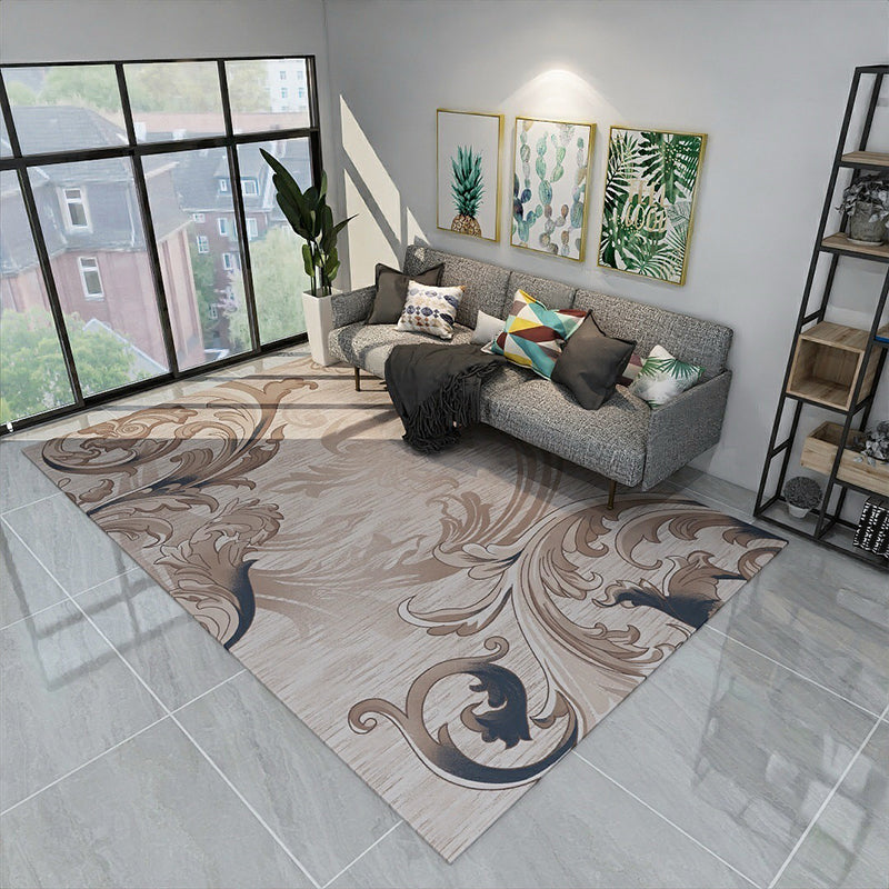 Novelty Modern Style Rug Multicolor Geometry Area Rug Stain Resistant Machine Washable Non-Slip Rug for Sitting Room