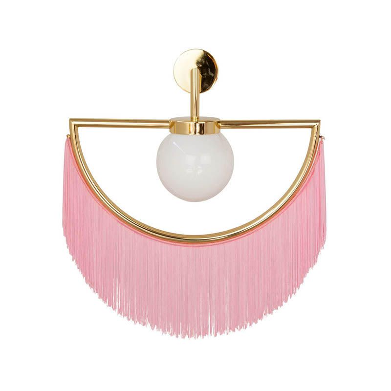 Rosa/gelb/lila halbküsch