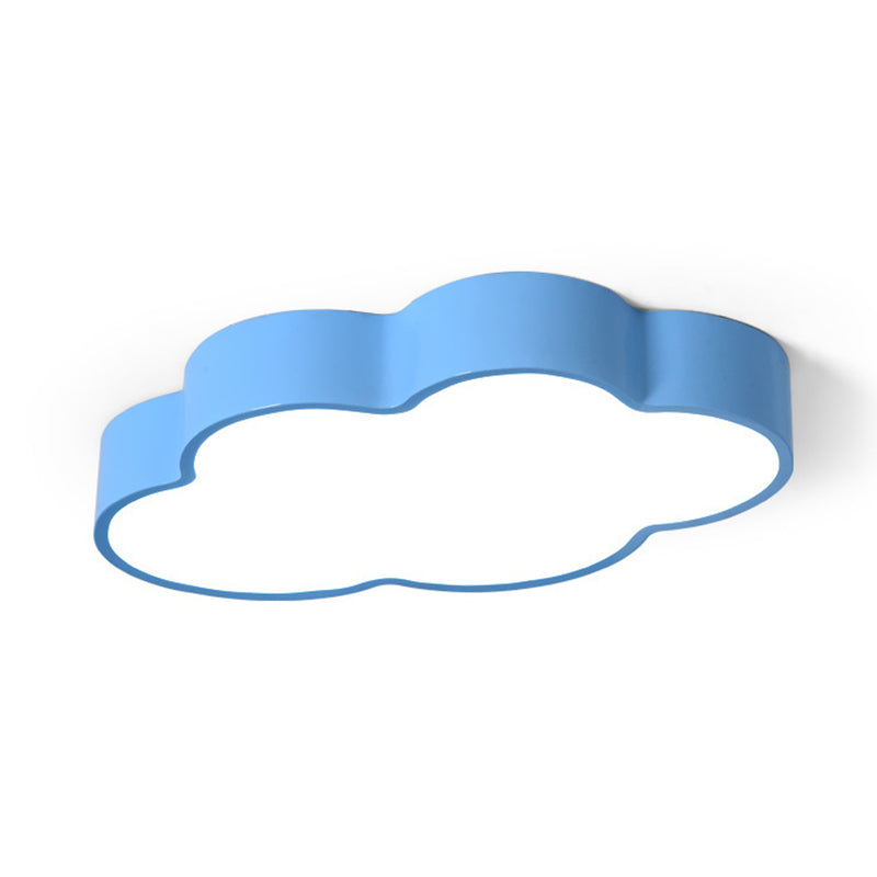 Acryl Cloud Shade Flush Light Minimalistische LED-plafondlamp voor kinderdagverblijven