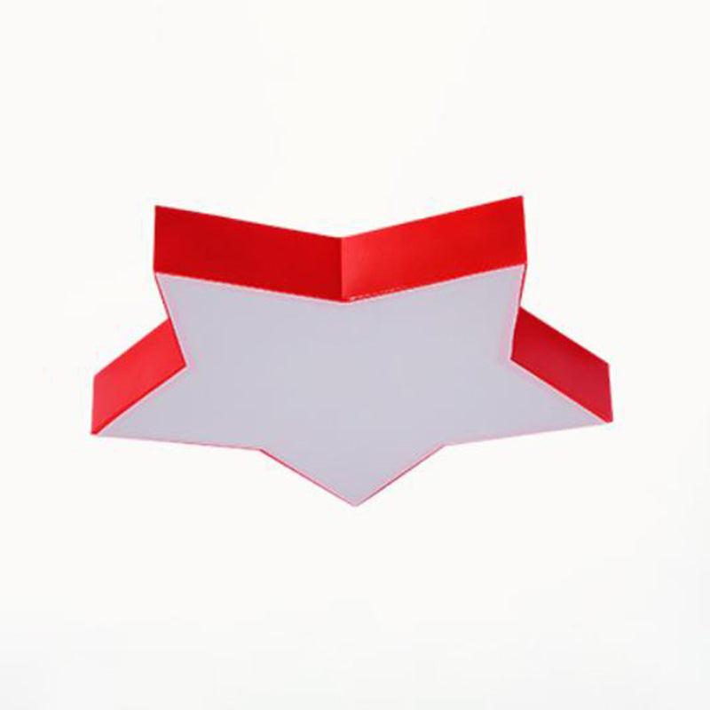 Plafonnier LED Simplicity Star en acrylique pour chambre d'enfant