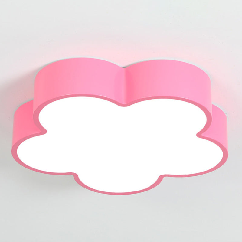 Bloemvormige inbouwverlichting Cartoon metallic kinderkamer LED inbouwarmatuur