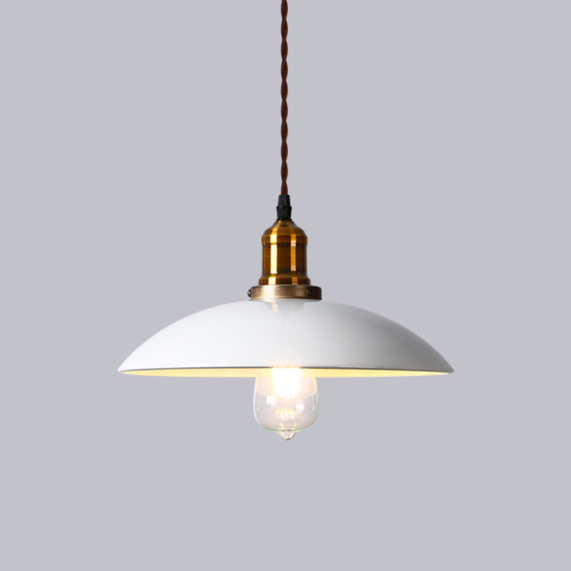Industrial Cone Shade Ceiling Light Single Metal Hanging Pendant Light for Restaurant