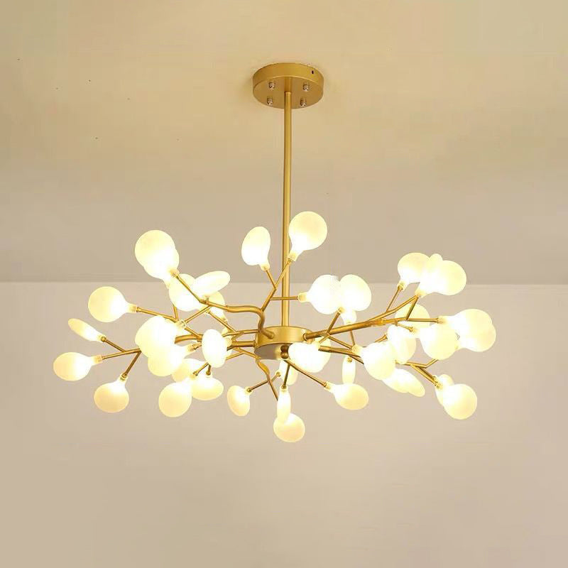 Simplicity Branched Firefly Chandelier Light Acrylic Living Room LED Pendant Light Fixture