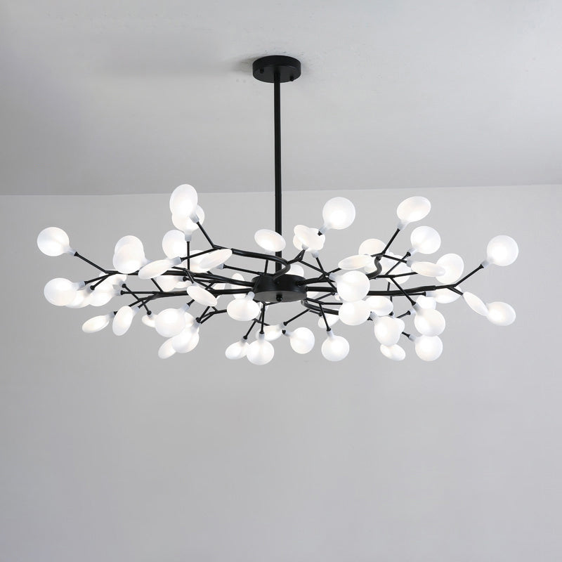 Acryl Firefly LED Suspensie Licht Licht Noordse stijl Kroonluchter Licht voor Woonkamer