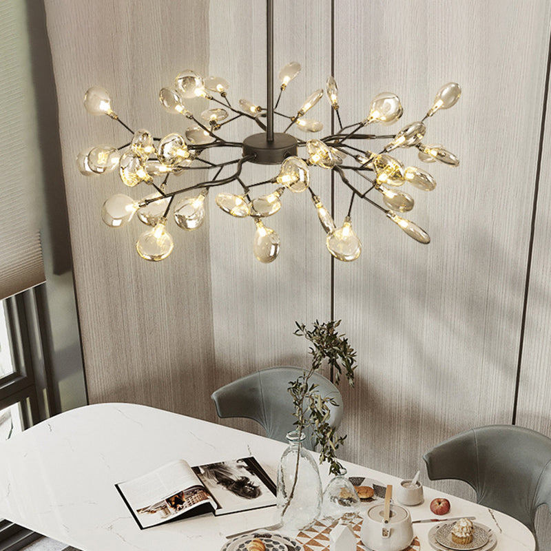 Lampaggio a pendente a pendente a pendente di lucciole semplicistico Luce acrilico LED LED LED LED