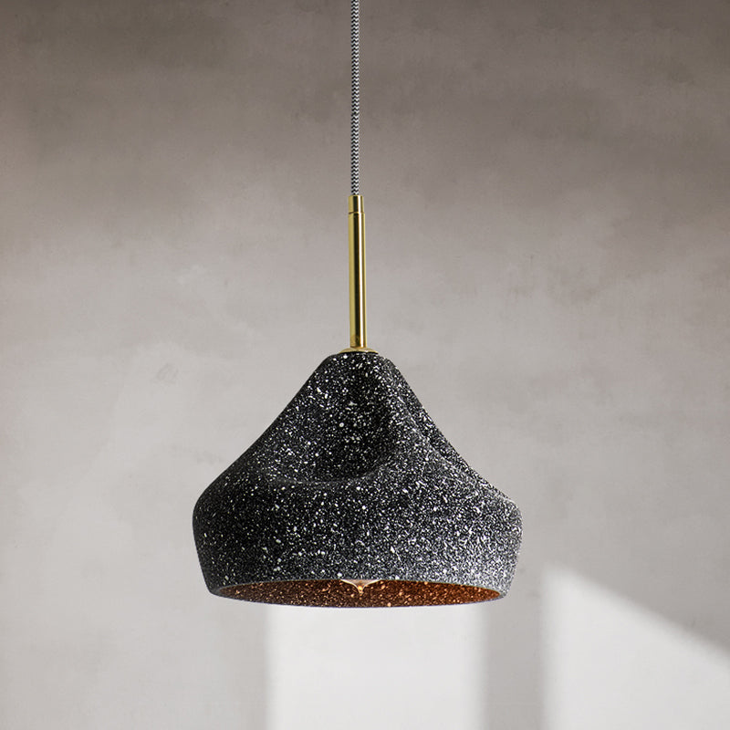 Cement Geometrisch plafondlicht Noordse stijl 1-licht hangende lamp voor restaurant