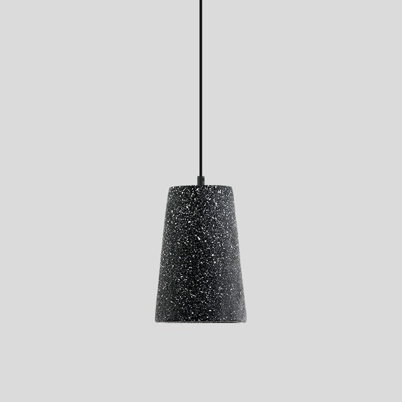Geometrical Restaurant Ceiling Light Cement Single Simplicity Hanging Pendant Light