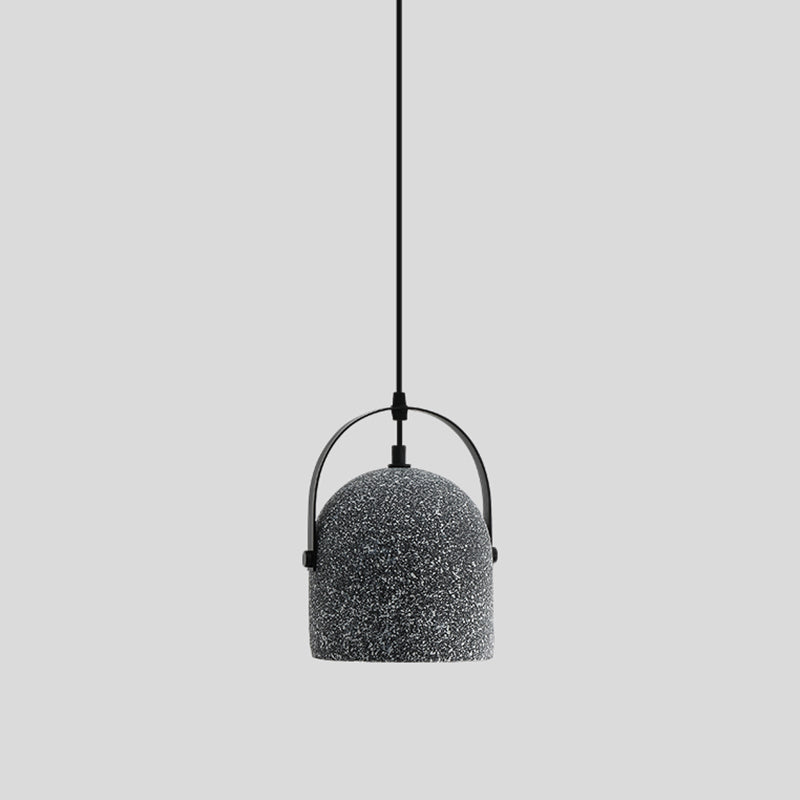 Geometrical Restaurant Ceiling Light Cement Single Simplicity Hanging Pendant Light