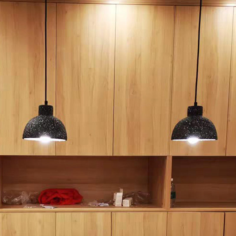 Luce a sospensione geometrica Terrazzo Luce a ciondolo a 1 luce minimalista per sala da pranzo