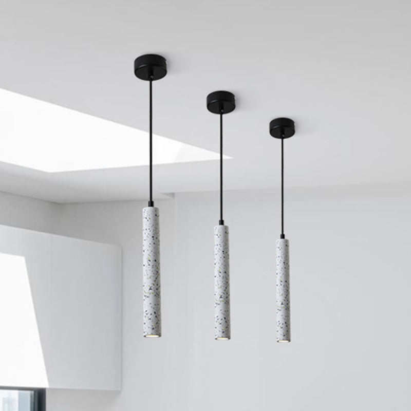 Cementbuisophanging verlichting eenvoud 1-licht hanger plafondlicht voor eetkamer