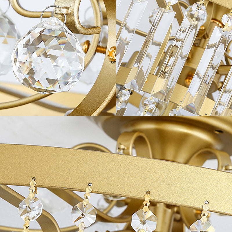 MODERNE 2 TIRES SEMI FUX MOURT LUMIN