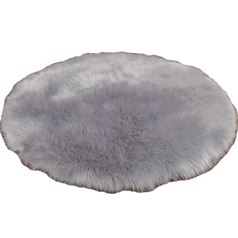 Moderner fester Farbe Teppich Mehrfachfarbener Shag Indoor Teppich Anti-Rutsch-Rückenwaschmaschinen-Teppich für Raumdekoration