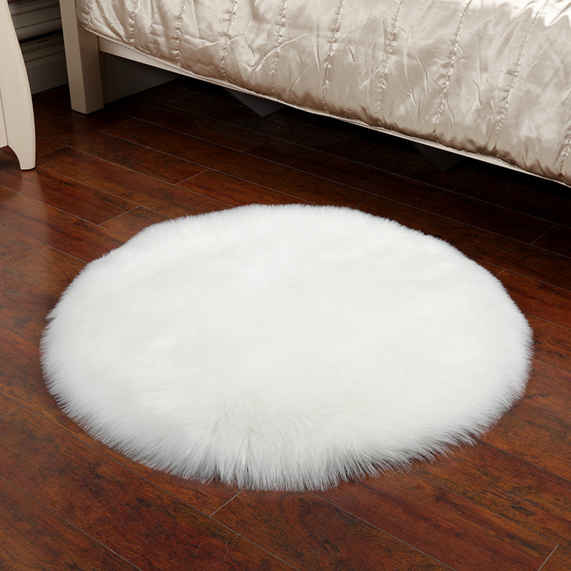 Moderner fester Farbe Teppich Mehrfachfarbener Shag Indoor Teppich Anti-Rutsch-Rückenwaschmaschinen-Teppich für Raumdekoration