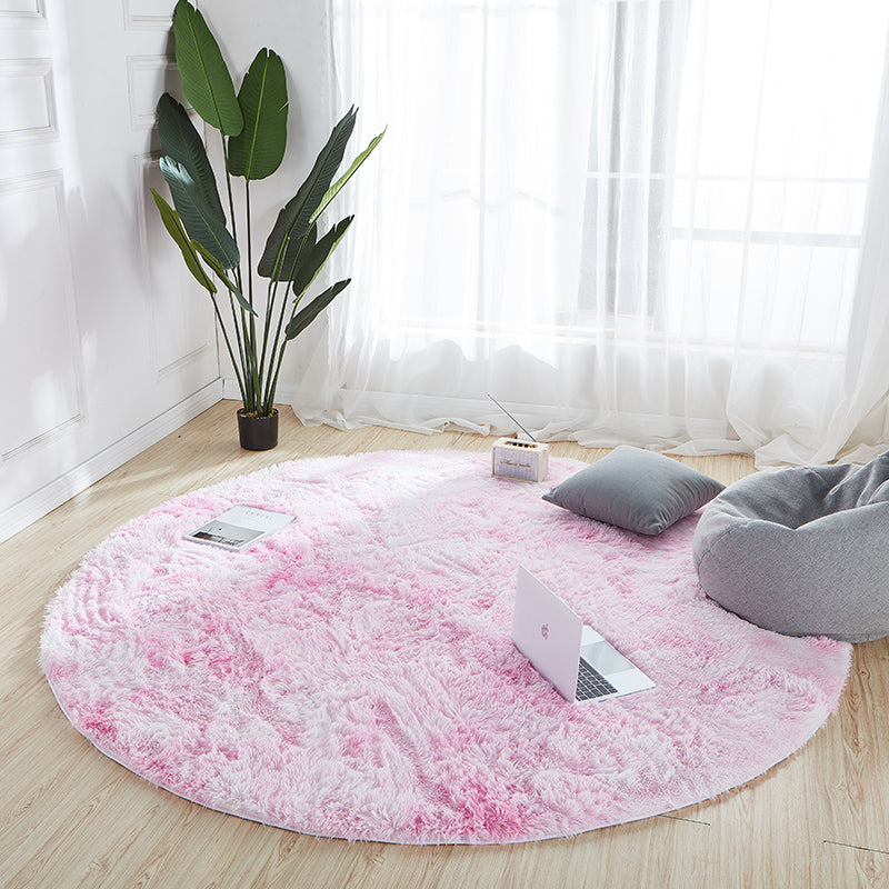 Komfort Schlafzimmer Teppich mehrfarbige Krawattenfarbstoff Teppich Flauschiger Anti-Schlupf-Rückschlag Teppich