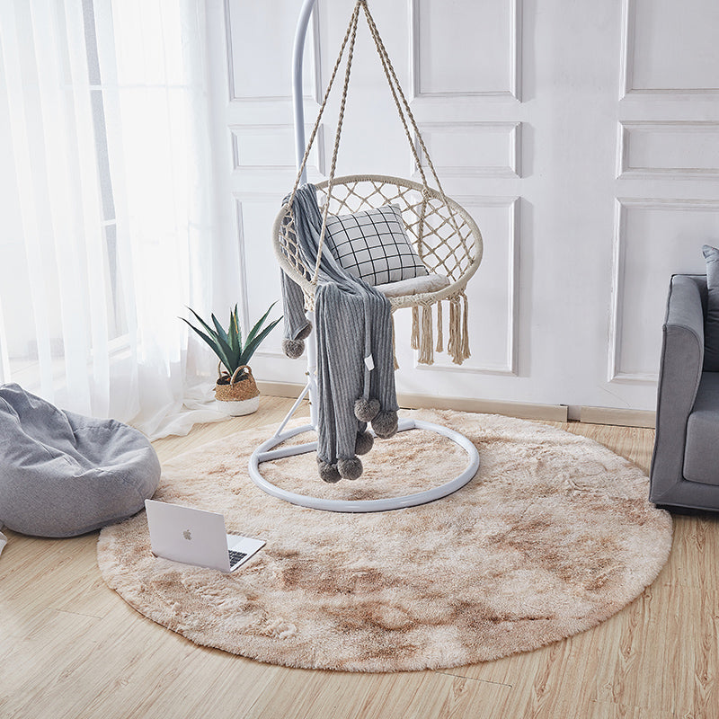 Komfort Schlafzimmer Teppich mehrfarbige Krawattenfarbstoff Teppich Flauschiger Anti-Schlupf-Rückschlag Teppich