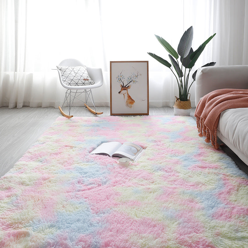 Multi-Farb-Schlafzimmer Teppich Komfort Krawatte Farbstoff gedruckt Innenteppich