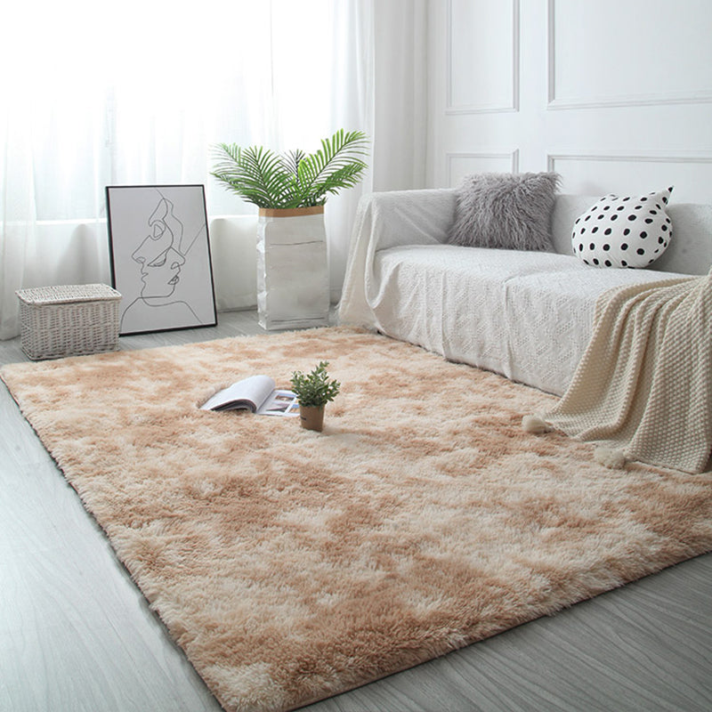 Tappeto scandinavo del soggiorno a più colori shag shag non slittata per animali domestici