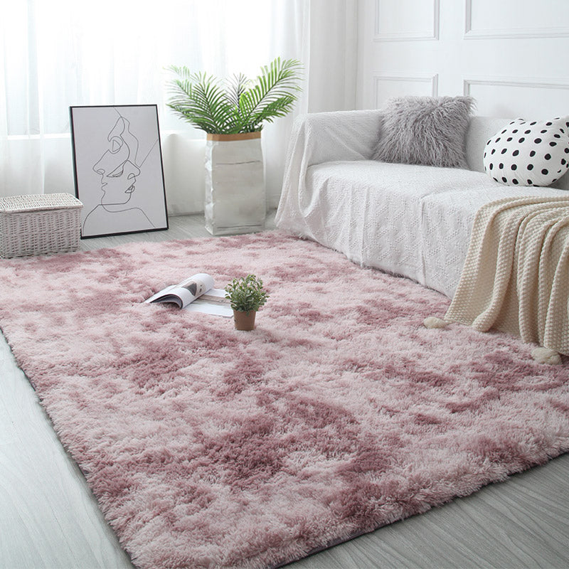 Tappeto scandinavo del soggiorno a più colori shag shag non slittata per animali domestici