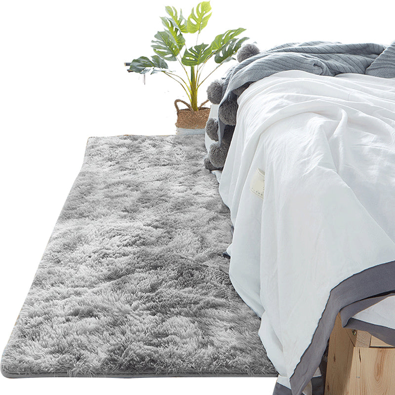Casual Multi Color Relaxing Rug Fluffy Tie Dye Printed Carpet Anti-Slip Backing Machine Washable Rug for Room