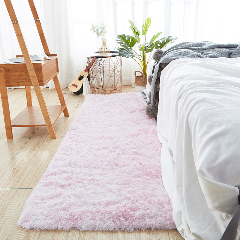 Casual Multi Color Relaxing Rug Fluffy Tie Dye Printed Carpet Anti-Slip Backing Machine Washable Rug for Room