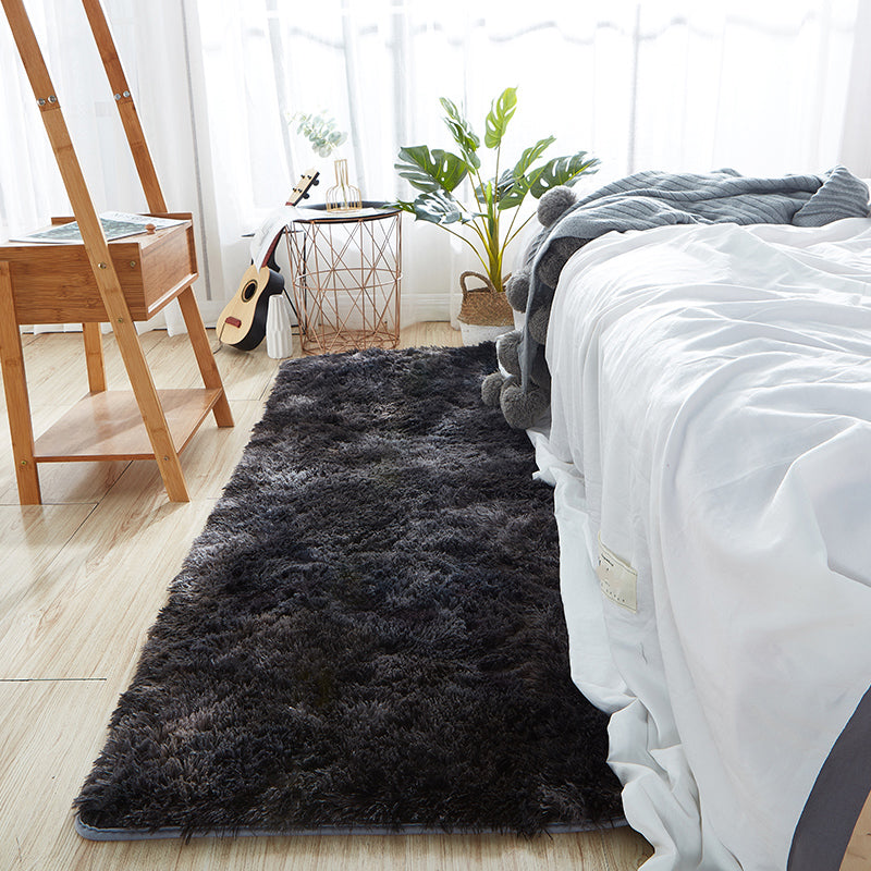 Casual Multi Color Relaxing Rug Fluffy Tie Dye Printed Carpet Anti-Slip Backing Machine Washable Rug for Room