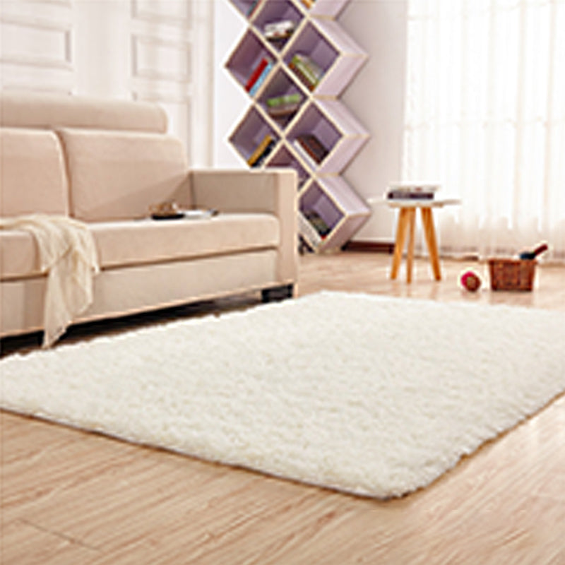 Minimalistischer Rug Multi-Farb-Kunstfell-Innenteppichmaschine Waschbarer Anti-Schlupf-Teppich für Wohnzimmer
