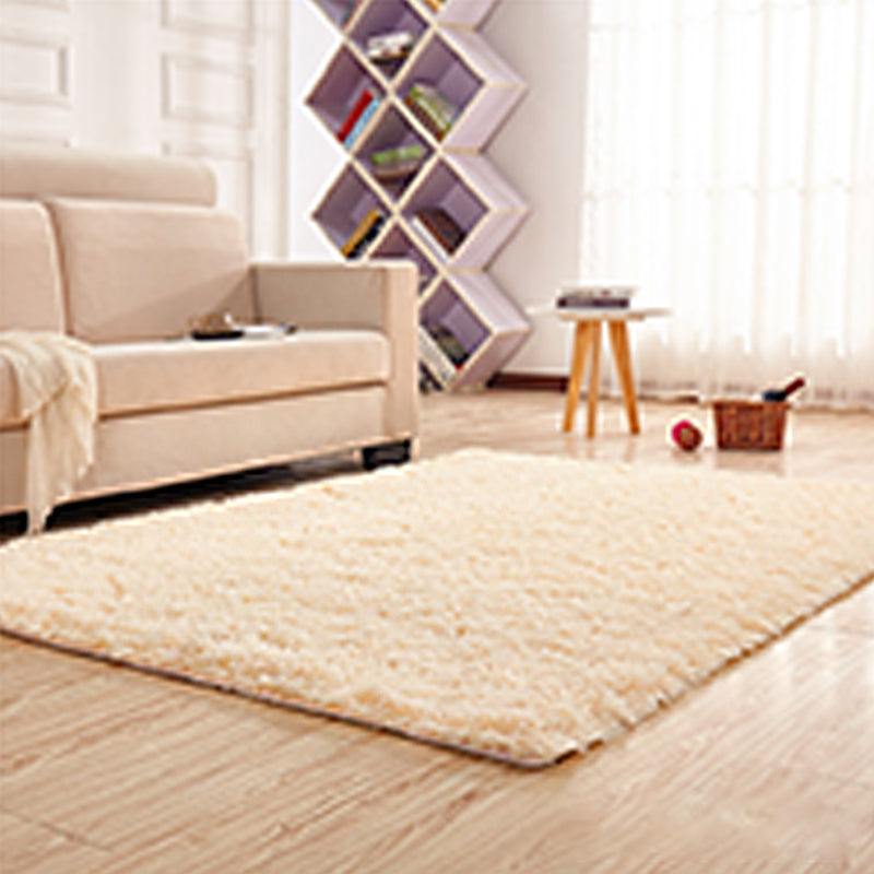 Minimalistischer Rug Multi-Farb-Kunstfell-Innenteppichmaschine Waschbarer Anti-Schlupf-Teppich für Wohnzimmer