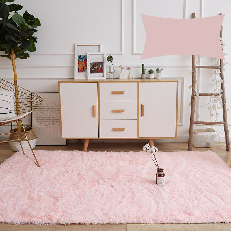 Comfort Decoratietapijt Meerkleurig effen tapijt Antislip achterkant Wasbaar binnentapijt
