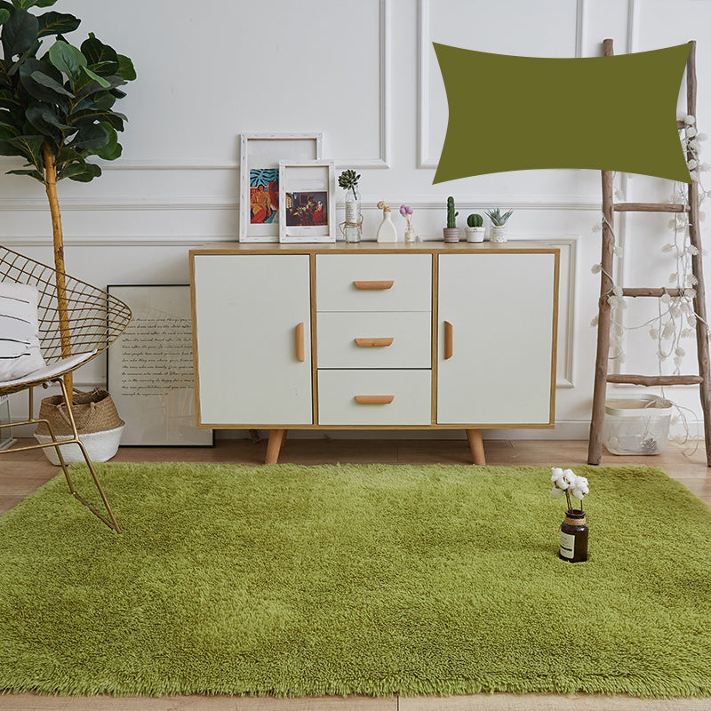 Comfort Decoratietapijt Meerkleurig effen tapijt Antislip achterkant Wasbaar binnentapijt