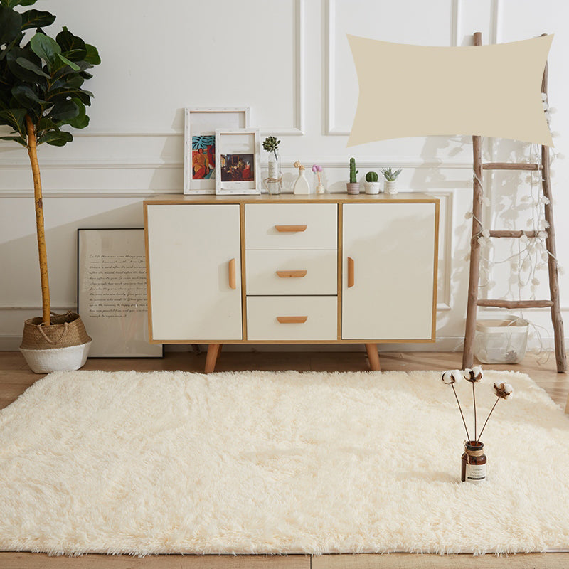 Comfort Decoratietapijt Meerkleurig effen tapijt Antislip achterkant Wasbaar binnentapijt