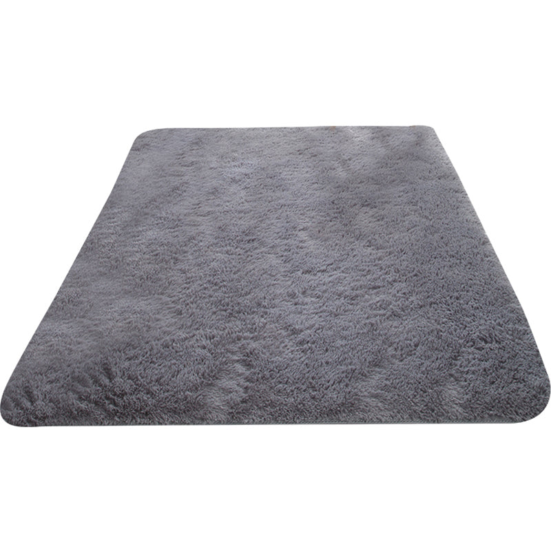 Meerkleurig decoratietapijt Scandinavisch effen binnentapijt Namaakbont Antislip achterkant Wasbaar tapijt