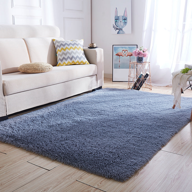 Tapijt met veelkleurige strepenprint, kunstwol, relaxruimtetapijt, antislip, diervriendelijk tapijt voor decoratie