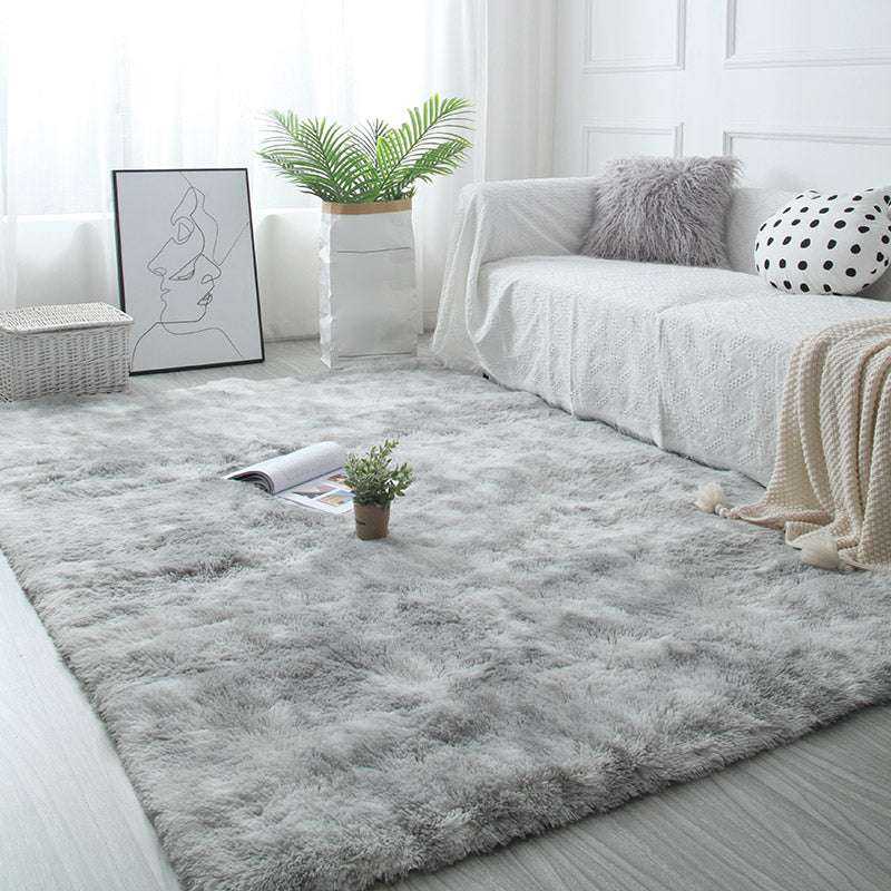 Tapijt met veelkleurige strepenprint, kunstwol, relaxruimtetapijt, antislip, diervriendelijk tapijt voor decoratie