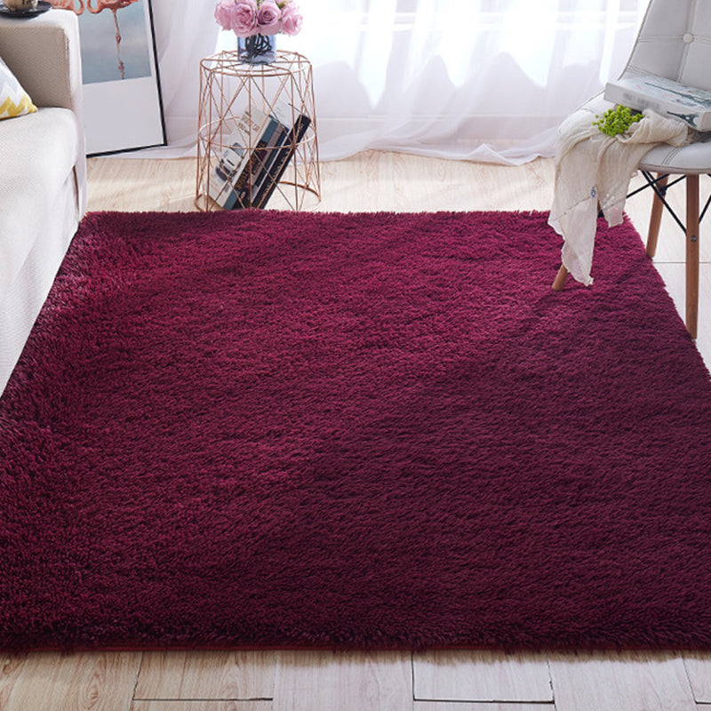 Tapijt met veelkleurige strepenprint, kunstwol, relaxruimtetapijt, antislip, diervriendelijk tapijt voor decoratie
