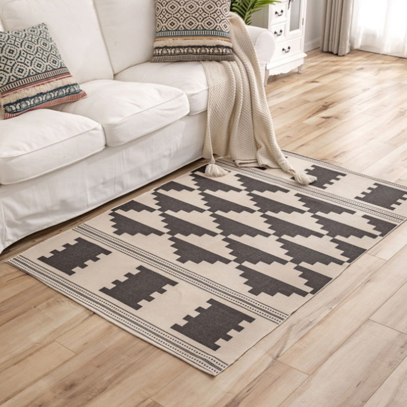 Tapis de décoration occidentale Tapis à motifs géo à motifs géo