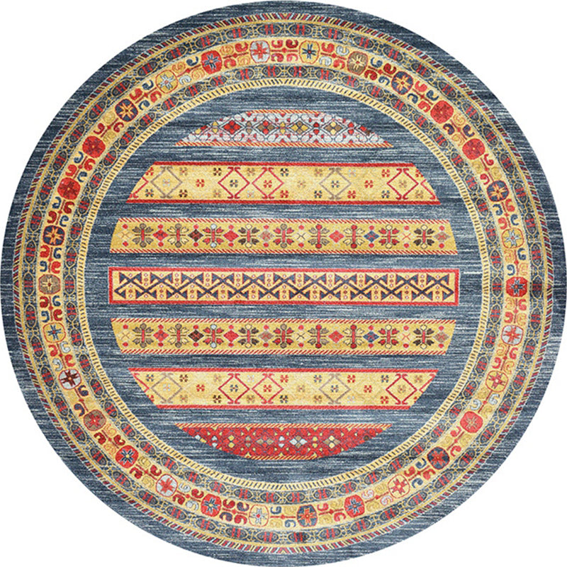 Alfombra múltiple de color múltiple Polyster suroeste estampado alfombra de interiores