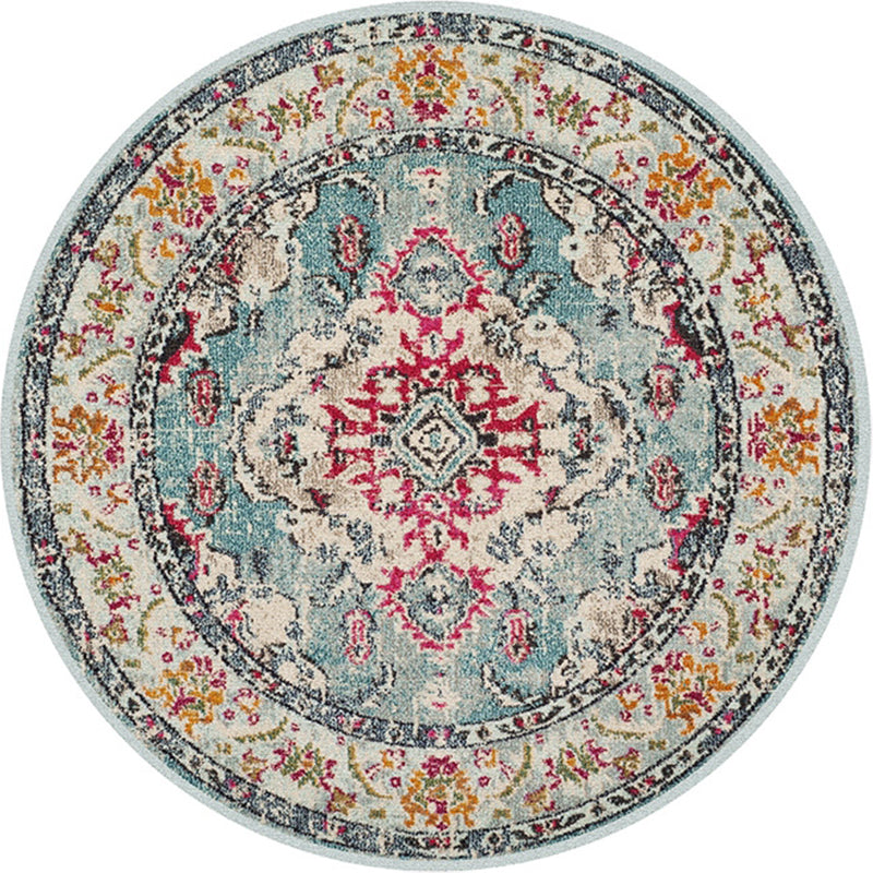 Alfombra múltiple de color múltiple Polyster suroeste estampado alfombra de interiores
