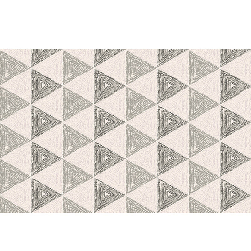 Rapis boho multicolore Mélange de coton Coton Mélange géométrique Machine de tapis de tapis lavable Easy Care Tapis pour la chambre