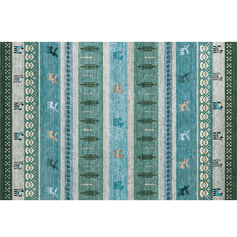 Tapis de synthèse multicolore de tapis de synthétique multicolore géo de géo.