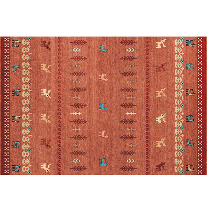 Tapis de synthèse multicolore de tapis de synthétique multicolore géo de géo.