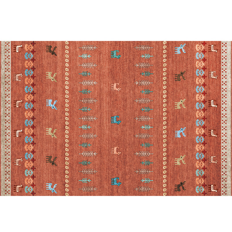 Tapis de synthèse multicolore de tapis de synthétique multicolore géo de géo.