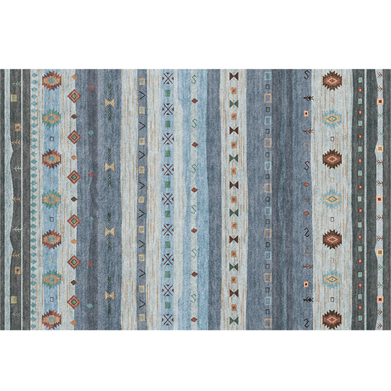 Tapis de synthèse multicolore de tapis de synthétique multicolore géo de géo.