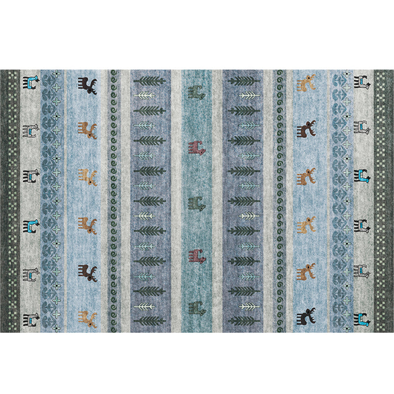 Tapis de synthèse multicolore de tapis de synthétique multicolore géo de géo.