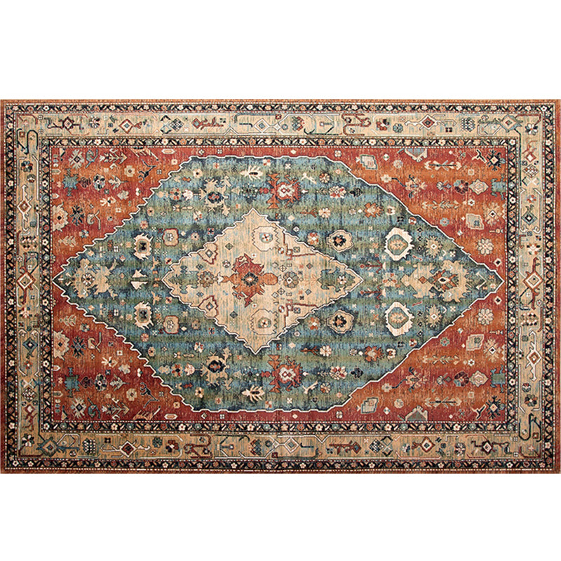 Tapis de synthèse multicolore de tapis de synthétique multicolore géo de géo.
